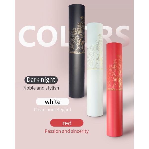 Golden Mandala With Position Line 5mm 68cm Wide PU Rubber Non Slip Yoga Mat For Pilates Fitness