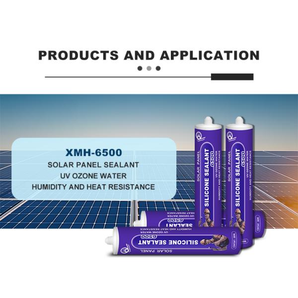 Silicone Mixture for High Heat Proof and UV Resistant in Outdoor Clear Solar Panel Bonding Adhesive