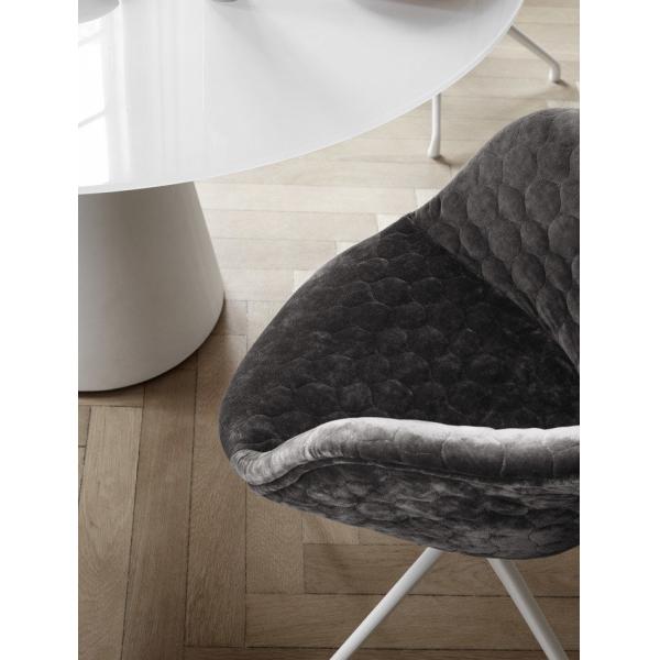 Durable Adelaide Fiberglass Dining Chair With Fully Upholstered Version