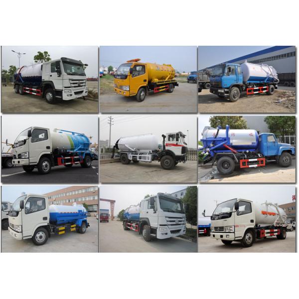 ELF 98hp ISUZU Sewage Suction Truck Small 3000L 4000L Single Double Cab