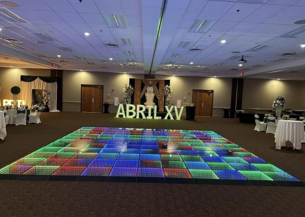 IP65 P6 LED DJ Stage Dance Floor Cabinet de energia à prova d'água Sistema LSN
