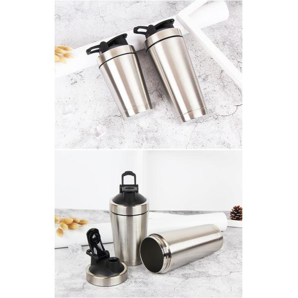 Protein Shaker Bottle For Protein Mixes Double Wall Vacuum Insulated Stainless Steel Shaker Bottle Small 25oz 739ml Bpa Free
