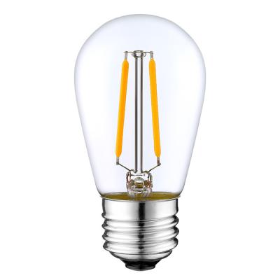 4w Led Edison Bulb E27 Dimmable St45 S14 Led Filament Lamp For Outdoor String Lights
