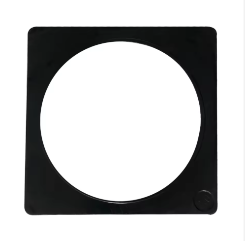 Base en caoutchouc à cône de circulation SBR étanche au vent 370x370mm 2kg