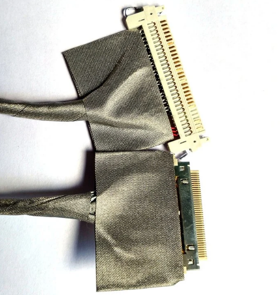 300mm LVDS Wire Harness HRS Single Shield Flexible Coaxial Cable Assembly