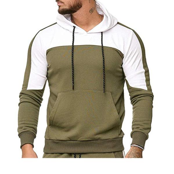 Plain White Pullover Sweatshirts Oversized Blank Hoodies For Men