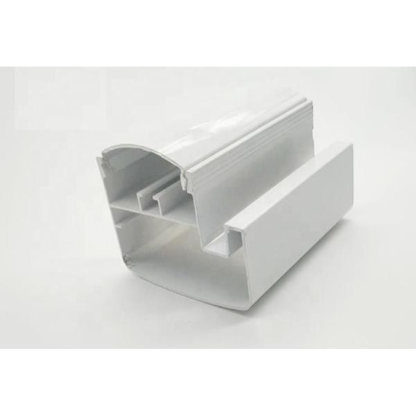 Hollow Granite Aluminum Extrusion Curtain Rail Wall Profile For Curtain Glass