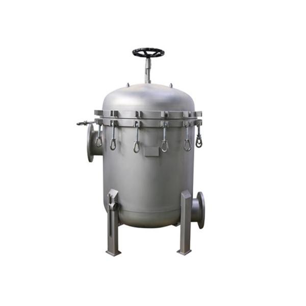 Фильтр из нержавеющей стали для горизонтальной установки на заводе SWRO RO