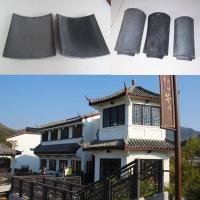 La pagoda fait du jardinage gris chinois de noir de Chambre de thé de Clay Roof Tiles Matt Bent