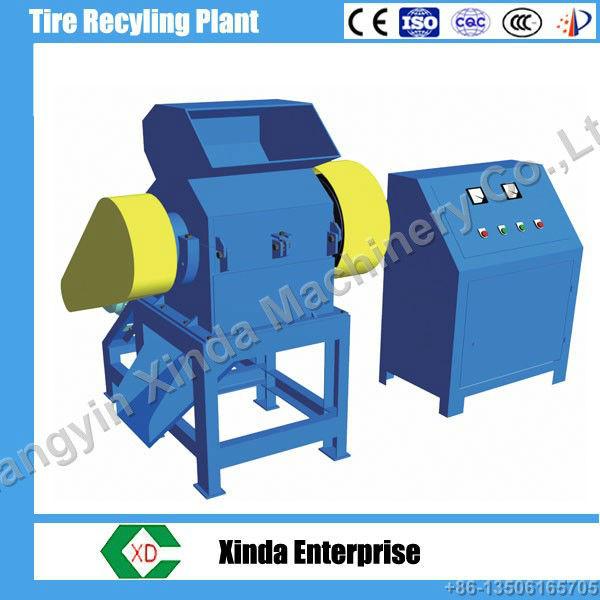 Tyre Rubber Recycling Machine 380 V 50 Hz With Water Cooling System Stable