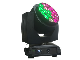 Luz de LED de lavado de punto 19x15W K10 Ostar LED RGBW 2500-8000k 4-60° Zoom Luz de lavado FX