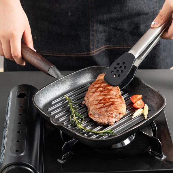 Wholesale TOP Seller Cookware Seasoned Cast Iron Skillet Set Steak Pan Frigideira Non Stick Fry Pan