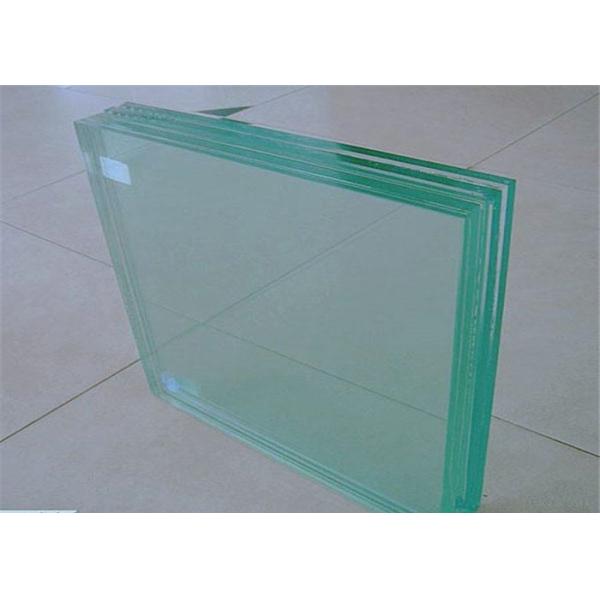 Smooth / Flat Surface Clear Float Glass 19mm Thickness With Good Vision