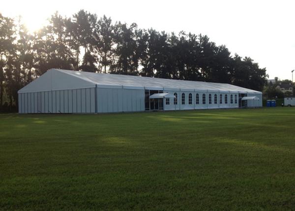 Deluxe Aluminum Structure Wedding / Church Party Tent , Peg And Pole Tent