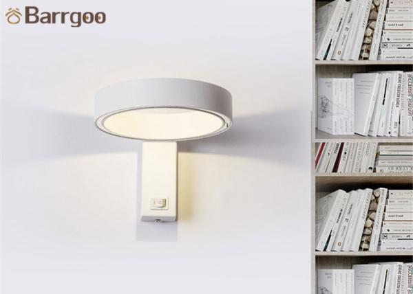 5W 150mm Round Circle Internal Wall Lights , Led Interior Wall Lights White Housing Color