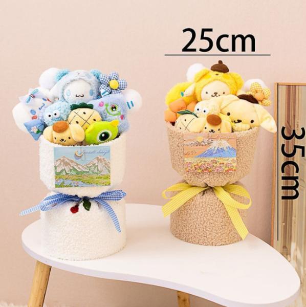 Boquete de muñecas de peluche