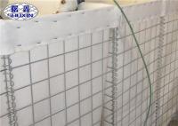 Galfan Coated Welded Gabion Baskets Geotextile Lined Construction Wall