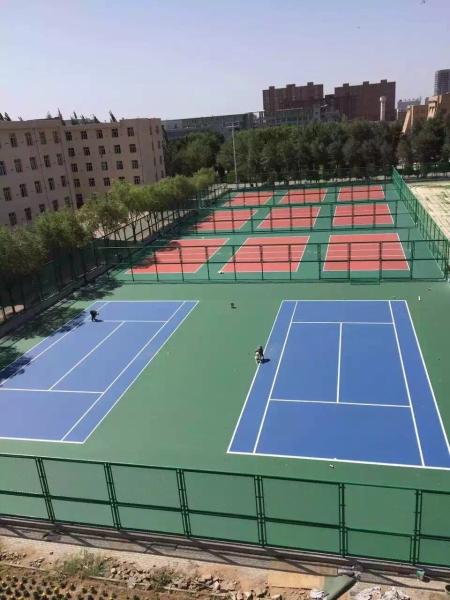 Acrylic Basketball Court Sports Flooring Tennis Acrylic Sports Flooring Material Colorful