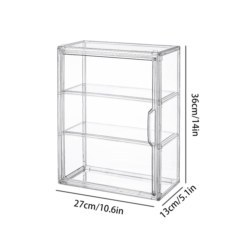 Manufacturer Direct Sales Blind Box Figurine Display Box Transparent Acrylic Sneakers Accessories Cosmetics Storage Box
