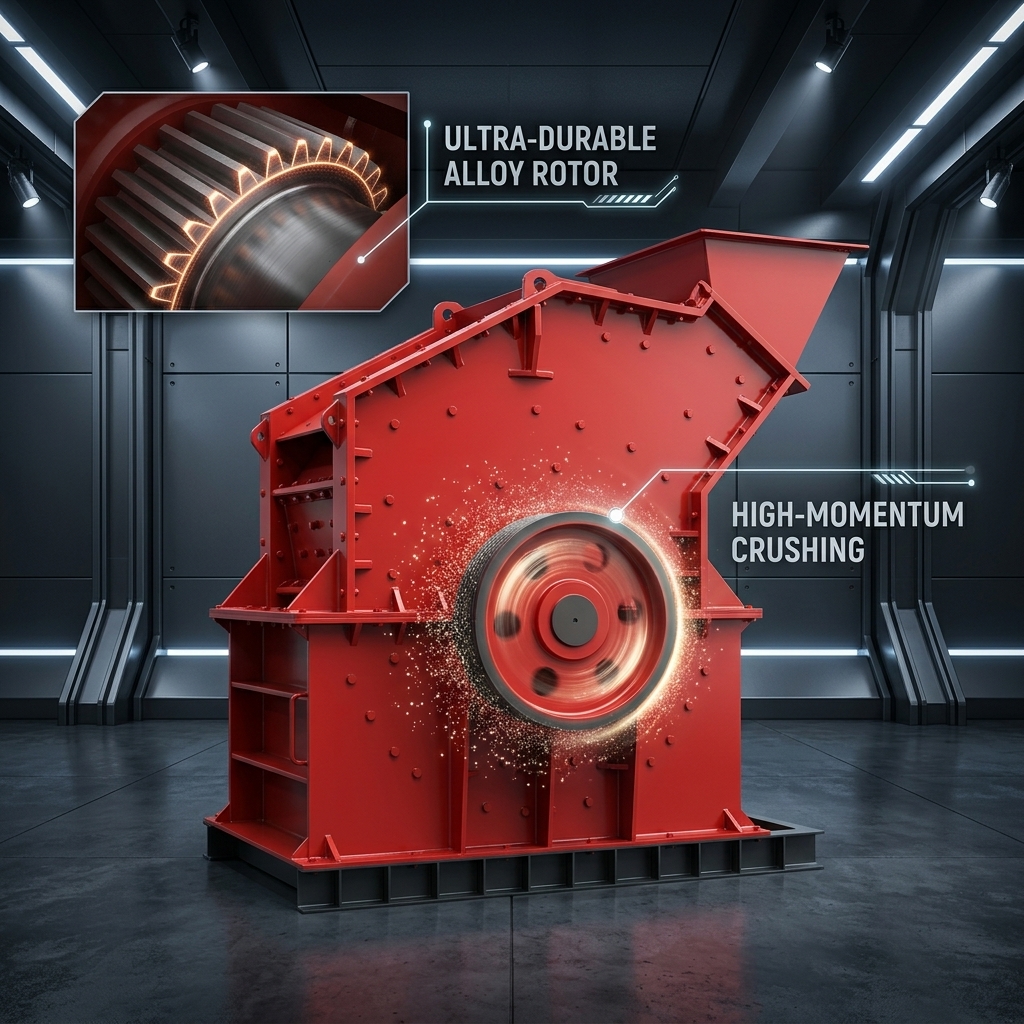Powerful PFX Impact Crusher 1212 Fine Crushing Machine for Limestone Cement Making