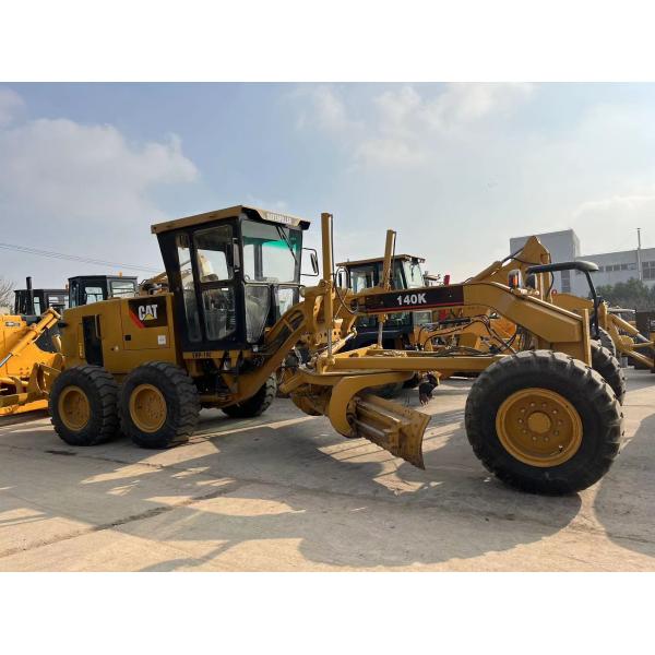Usado Caterpillar Motor Grader 140K en stock de segunda mano Cat 140 Motor Grader