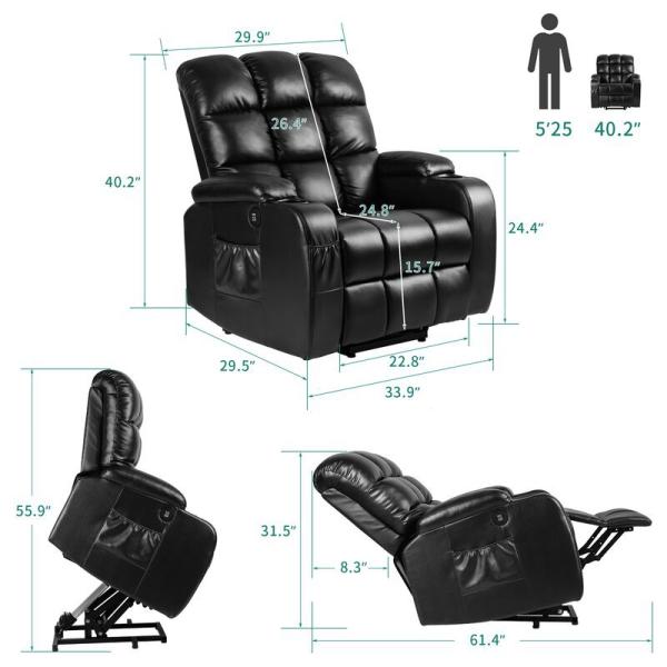 Customize Multi Functional Leisure Electric Massage Chair For Elderly