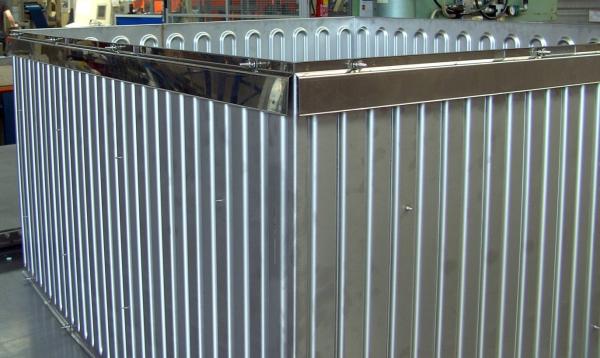 Fixing of a Frame at a Heating Cabinet
