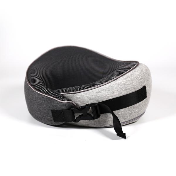 500TC U-Shape Memory Foam Neck Support Pillow with Pocket and 100% Cotton Pillowcase