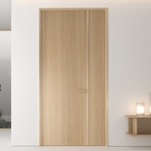 Custom Size T6-T5 Aviation-grade Aluminum Wood Composite Soundproof Interior Door