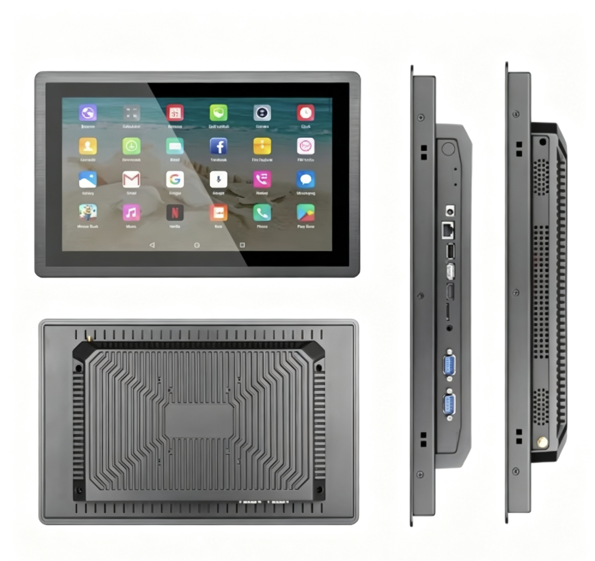 15.6in Embedded Touch Panel PC With WiFi Connectivity Enabling Data Management