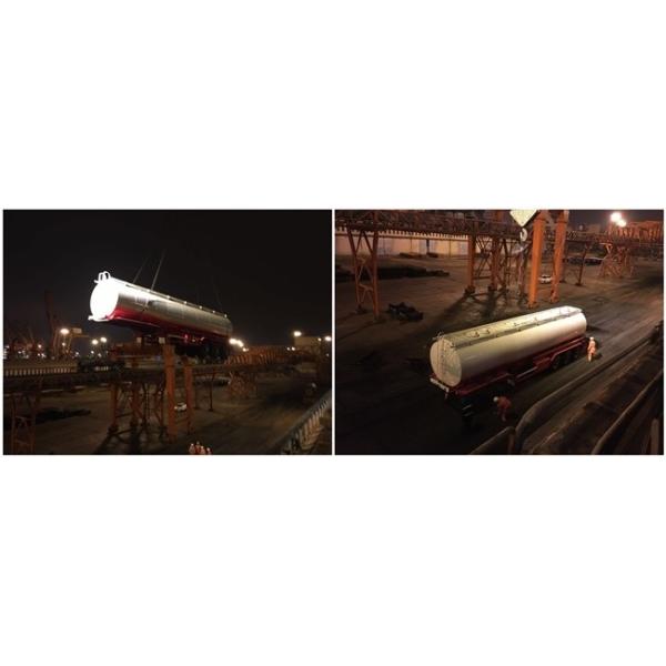 60000 Liter 3x13 Ton Tri Axle Tanker Trailer Oil Tank Trailer