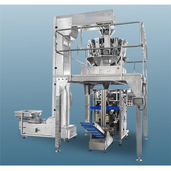 Упаковка уплотнения полностью автоматического Weigher Multihead задняя для шутих откалывает