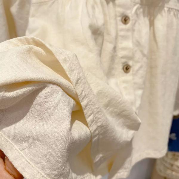 80cm Single Breasted Spring Children'S Clothing Polyester Long Sleeved Clothes