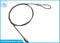 El cable de acero inoxidable lanza la iluminación con una honda de los accesorios que cuelgan la cuerda de alambre 1x19 del alambre 4m m