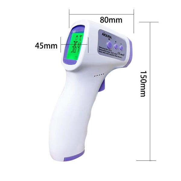 Contactless Infrared Forehead Thermometer Rapid Measurement For Body Temperature