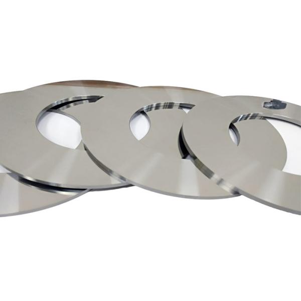 Wear Resistance Round CarbideCutting Blade / Paper Cutter tungsten Carbide  Blade
