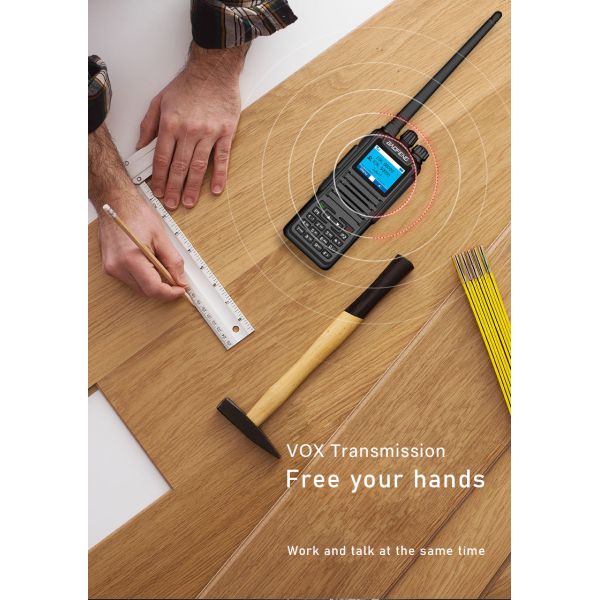Baofeng DM-1701 DMR Direct Connection Walkie Talkie with UV Double Segment and Digital-analog Compatibility Two Way Radio