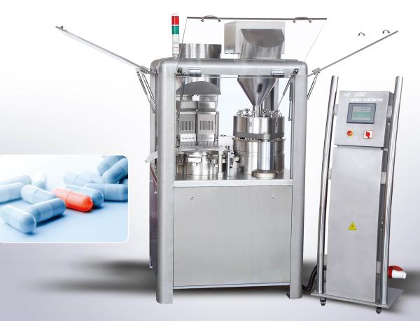 Medicine Pill Filling Equipment Multi Bore Dosing Closed Environment Turret
