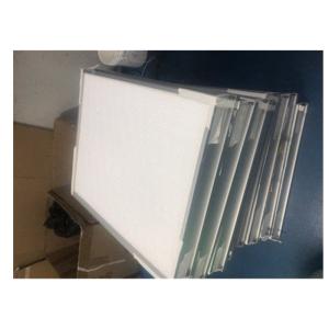 Customed ≤100.C Hot Melt Adhesive Mini Pleated Aluminum Alloy ULPA Air Filter