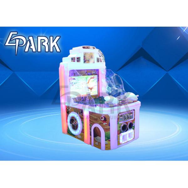 1 Player Racing Game Machine , Amusement Park Kids  Water Gun Game Machine