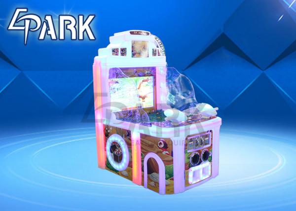 1 Player Racing Game Machine , Amusement Park Kids Shooting Water Gun Game Machine