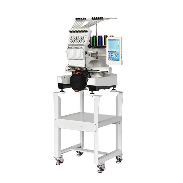 Single Head 12 Needle Computerized Embroidery Machine For Home Sewing