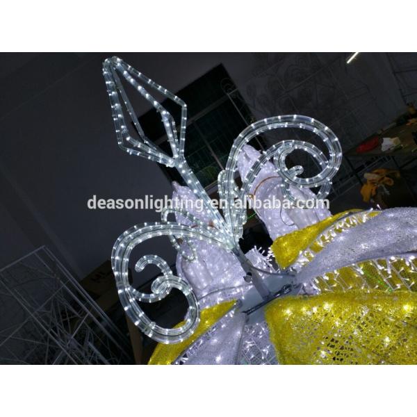 Led christmas horse carriage cinderella carriage
