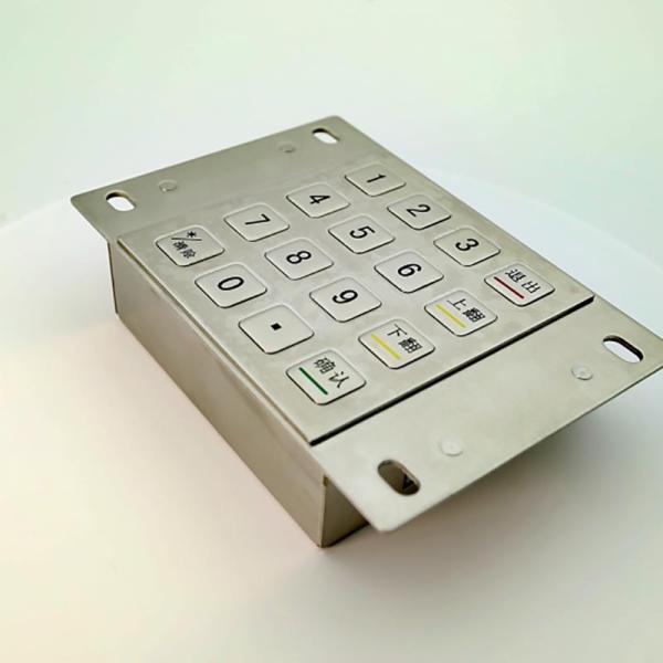 Пусковая площадка Pin SS304 IP65 ATM для EPP металла киоска оплаты с 16 ключами