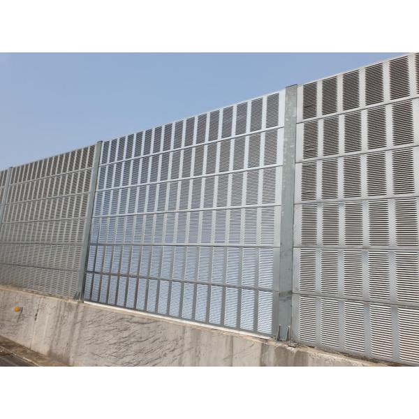 Огнеупорный дорожный шумный барьер Сопротивление ветру ≥ 5,0 кН/м2 Толщина 1-20 мм