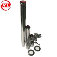 Kit de tuyau de cheminée de fourneau de granule de l'acier au carbone 1.2mm