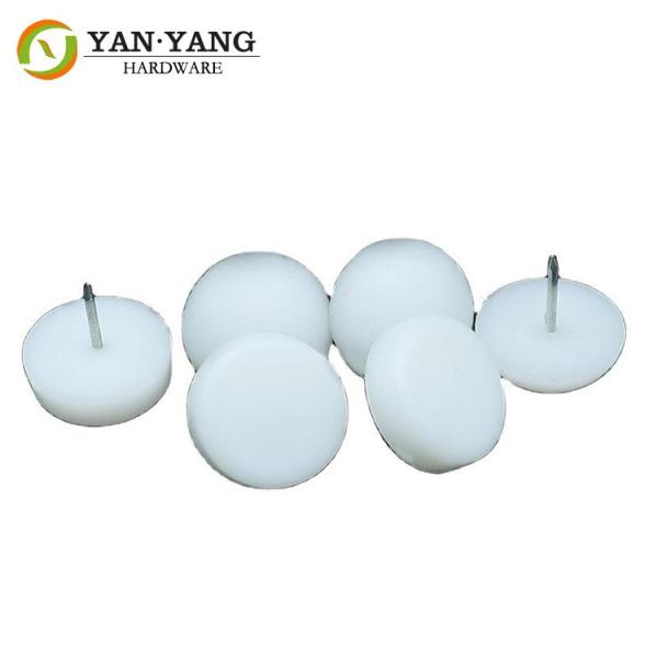 Round Foot Nail Table Leg Protectors Furniture plastic Pad