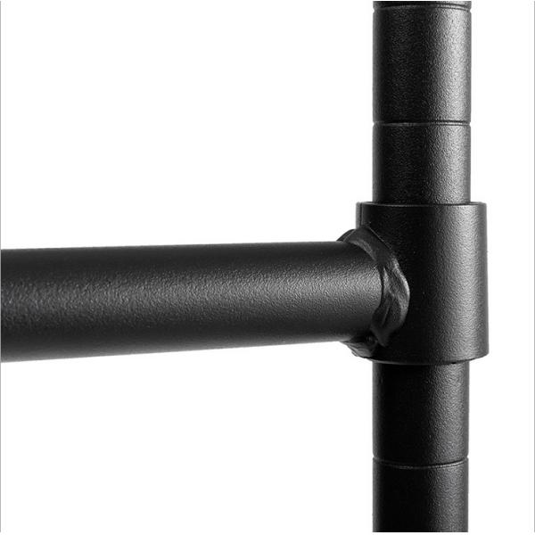 Mobile 61.5cm Length 45kg Bearing Steel Clothes Rack