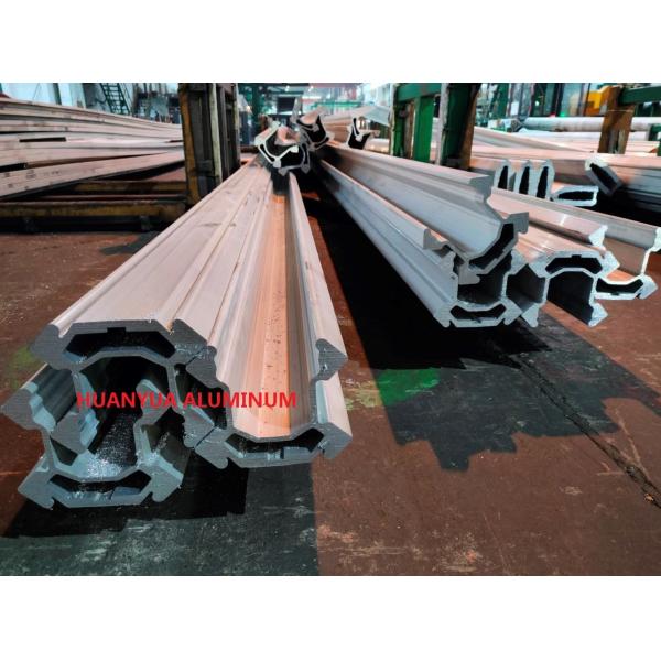 Blasting Industry Aluminium Extruded Profiles 7000 Series Mill Finish Feed Beam