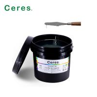 Base de disolvente UV Flexo tinta brillante y barniz para papel de etiqueta